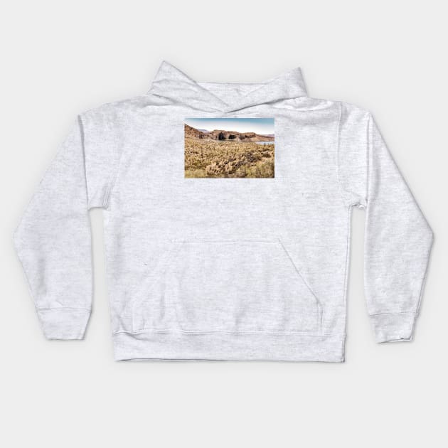 Apache Trail Scenic Drive View Kids Hoodie by Gestalt Imagery